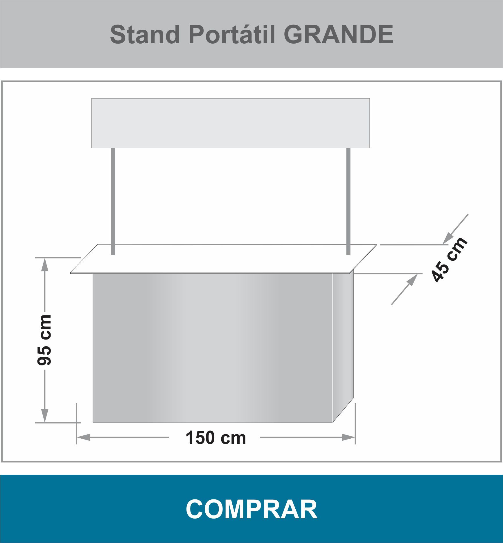 Stand Portátil Grande