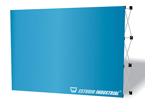 Fondo de prensa recto