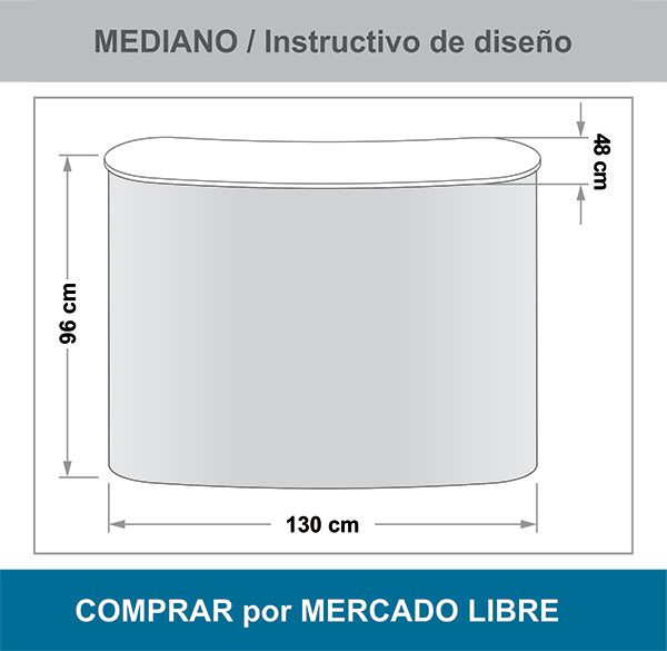 Escritorio Portátil Mediano